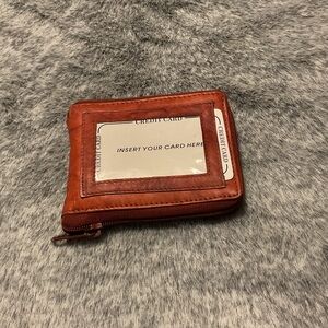 New Genuine Leather Zipper Wallet